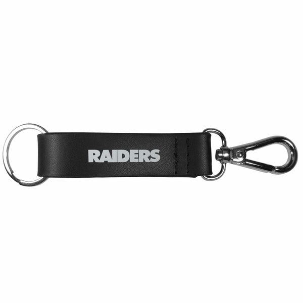 Key Chains Oakland Raiders Black Strap Key Chain SSK-Sports