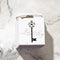 Key Monogram Favor Box Wrap Berry (Pack of 1)-Wedding Favor Stationery-Berry-JadeMoghul Inc.