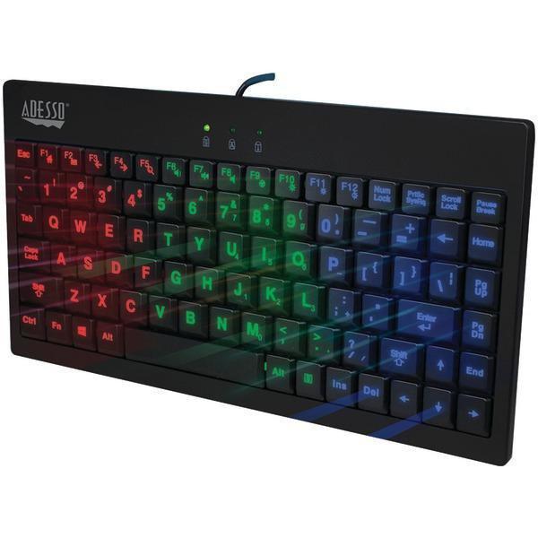 Keyboard & Keypads SlimTouch(TM) 110 3-Color Illuminated Mini Keyboard Petra Industries