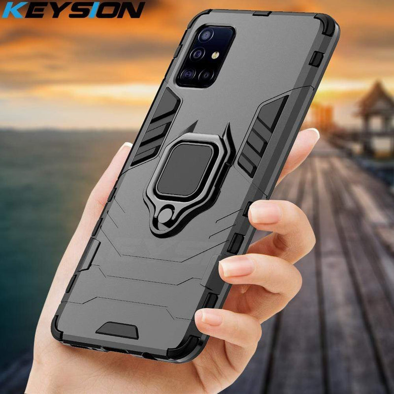 KEYSION Shockproof Case for Samsung A51 A71 A31 Phone Cover for Galaxy S20 Ultra S10 Lite Note 10 Plus A50 A70 A40 A10 A01 A21S JadeMoghul Inc. 