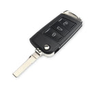 KEYYOU Modified Flip Remote Key Shell For Volkswagen VW Polo Passat B5 Golf MK5 Beetle 3 Buttons Replacement Car Key Cover JadeMoghul Inc. 