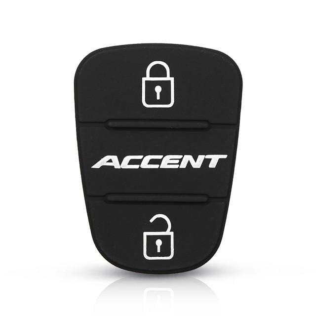 KEYYOU Rubber Button Pad For Hyundai I30 IX35 Solaris Accent Elantra Sportage Hold Kia K2 K5 RIO Verna Flip Car Remote Key Shell JadeMoghul Inc. 