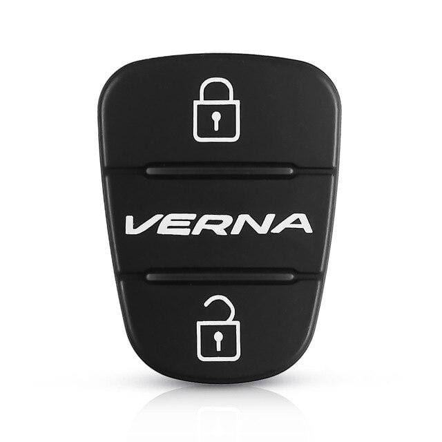 KEYYOU Rubber Button Pad For Hyundai I30 IX35 Solaris Accent Elantra Sportage Hold Kia K2 K5 RIO Verna Flip Car Remote Key Shell JadeMoghul Inc. 