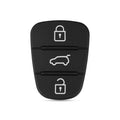 KEYYOU Rubber Button Pad For Hyundai I30 IX35 Solaris Accent Elantra Sportage Hold Kia K2 K5 RIO Verna Flip Car Remote Key Shell JadeMoghul Inc. 