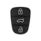 KEYYOU Rubber Button Pad For Hyundai I30 IX35 Solaris Accent Elantra Sportage Hold Kia K2 K5 RIO Verna Flip Car Remote Key Shell JadeMoghul Inc. 