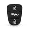 KEYYOU Rubber Button Pad For Hyundai I30 IX35 Solaris Accent Elantra Sportage Hold Kia K2 K5 RIO Verna Flip Car Remote Key Shell JadeMoghul Inc. 