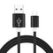 KHP Original Fast Charger 8 Pin USB Cable For iPhone 5 6 5S 5C 5SE 6S 7 7S Plus iPad 4 2 3 Air iPod 1 Meter Alloy Nylon-Black-1m-JadeMoghul Inc.