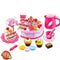 Kids 80 Pieces Birthday Cake set-55Pcs Pink 312B-JadeMoghul Inc.