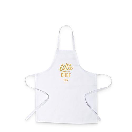 Kid's Apron - Little Chef White (Pack of 1)-Personalized Gifts For Kids-JadeMoghul Inc.