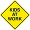 KIDS AT WORK TWO SIDED DECORATION-Learning Materials-JadeMoghul Inc.