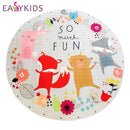 Kids Baby Play Mats Toys Storage Bag Round Carpet Rugs Large Canvas rawling Mat Carpet Portable Canvas kids Toys Sundries Pouch-Trojan horse-150cmx150cm-JadeMoghul Inc.