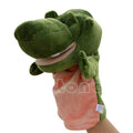 Kids Cute Plush Velour Animals Hand Puppets-Crocodile-JadeMoghul Inc.
