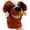 Kids Cute Plush Velour Animals Hand Puppets-Dog-JadeMoghul Inc.