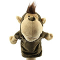 Kids Cute Plush Velour Animals Hand Puppets-Monkey-JadeMoghul Inc.