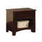 Kids Nightstands Omnus Dark Walnut Nightstand Benzara