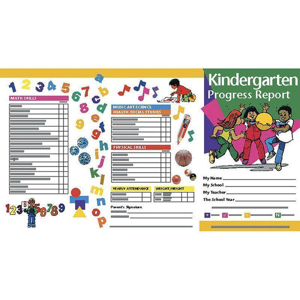 KINDERGARTEN PROGRESS REPORTS 10/PK-Supplies-JadeMoghul Inc.