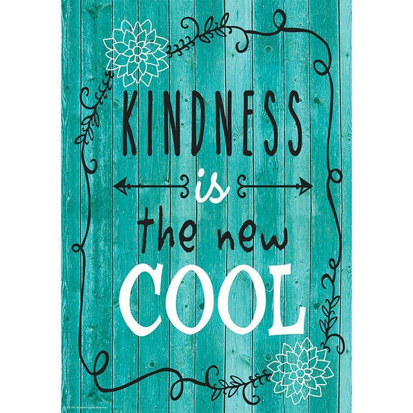 KINDNESS IS THE NEW COOL POSTER-Learning Materials-JadeMoghul Inc.