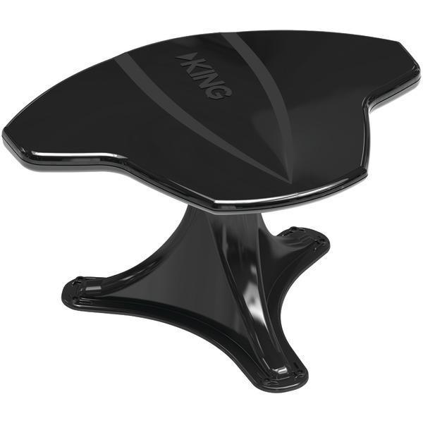 KING Jack(TM) Antenna with Aerial Mount & Signal Finder (Black)-Antennas & Accessories-JadeMoghul Inc.