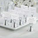 "Kissing Bell" Place Card/Photo Holder (Set of 24)-Boy Wedding / Ring bearer-JadeMoghul Inc.