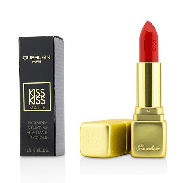 KissKiss Matte Hydrating Matte Lip Colour - # M347 Zesty Orange - 3.5g-0.12oz-Make Up-JadeMoghul Inc.