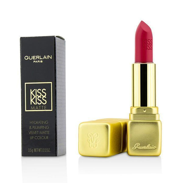 KissKiss Matte Hydrating Matte Lip Colour - # M376 Daring Pink - 3.5g-0.12oz-Make Up-JadeMoghul Inc.
