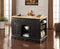 Wooden Kitchen Cabinet, Black (Granite Cutting Board)