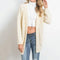 Knitted Cable Long Cardigan-Beige-S-JadeMoghul Inc.
