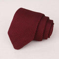 Knitted Ties / Striped Woven Skinny Ties-ZZJ017-JadeMoghul Inc.