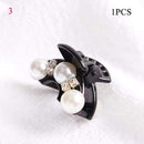Korean Sweet Mini Round Pearl Hairpins For Women Girls Hair Claw Barrettes Hair Crab Clips Styling Make UP Tool Hair Accessories AExp