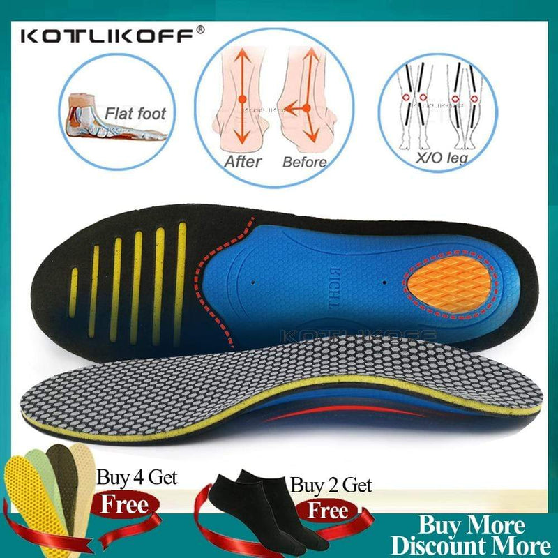 KOTLIKOFF Orthopedic Shoes Sole Insoles Flat Feet Arch support Unisex EVA Orthotic Arch Support Sport Shoe Pad Insert Cushion JadeMoghul Inc. 