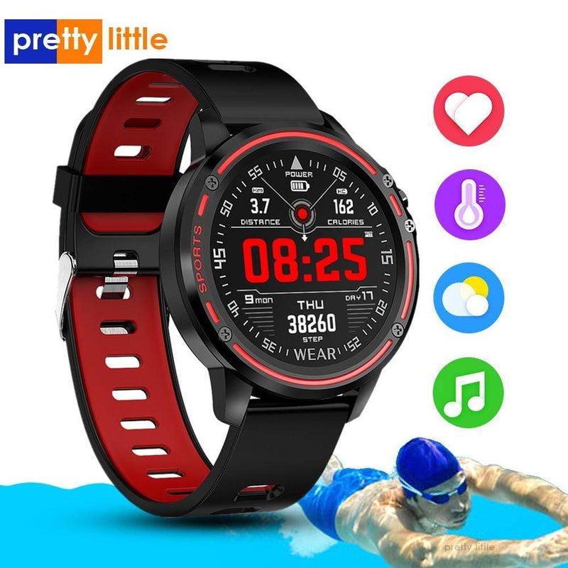 L8 Smart Watch Men IP68 Waterproof Reloj  Hombre Mode  SmartWatch With ECG PPG Blood Pressure Heart Rate Sports Fitness AExp