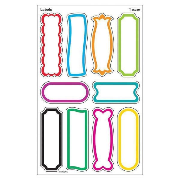 LABELS SUPERSHAPES STICKERS LARGE-Learning Materials-JadeMoghul Inc.