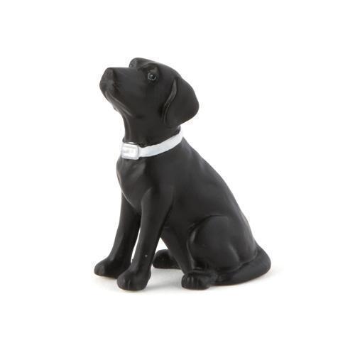Labrador Dog Figurine Chocolate Brown (Pack of 1)-Wedding Cake Toppers-JadeMoghul Inc.