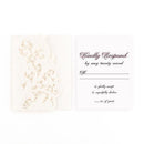 Lace Opulence Laser Embossed Accessory Cards with Personalization Berry (Pack of 1)-Weddingstar-Berry-JadeMoghul Inc.