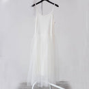 Lace Tank Dress-White-One Size-JadeMoghul Inc.