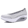Ladies Casual Women Sneakers Shoes Flats Shoes Platform Breathable Mesh Platform Shoe-grayness 63-10-JadeMoghul Inc.