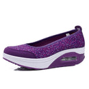 Ladies Casual Women Sneakers Shoes Flats Shoes Platform Breathable Mesh Platform Shoe-purple 62-10-JadeMoghul Inc.