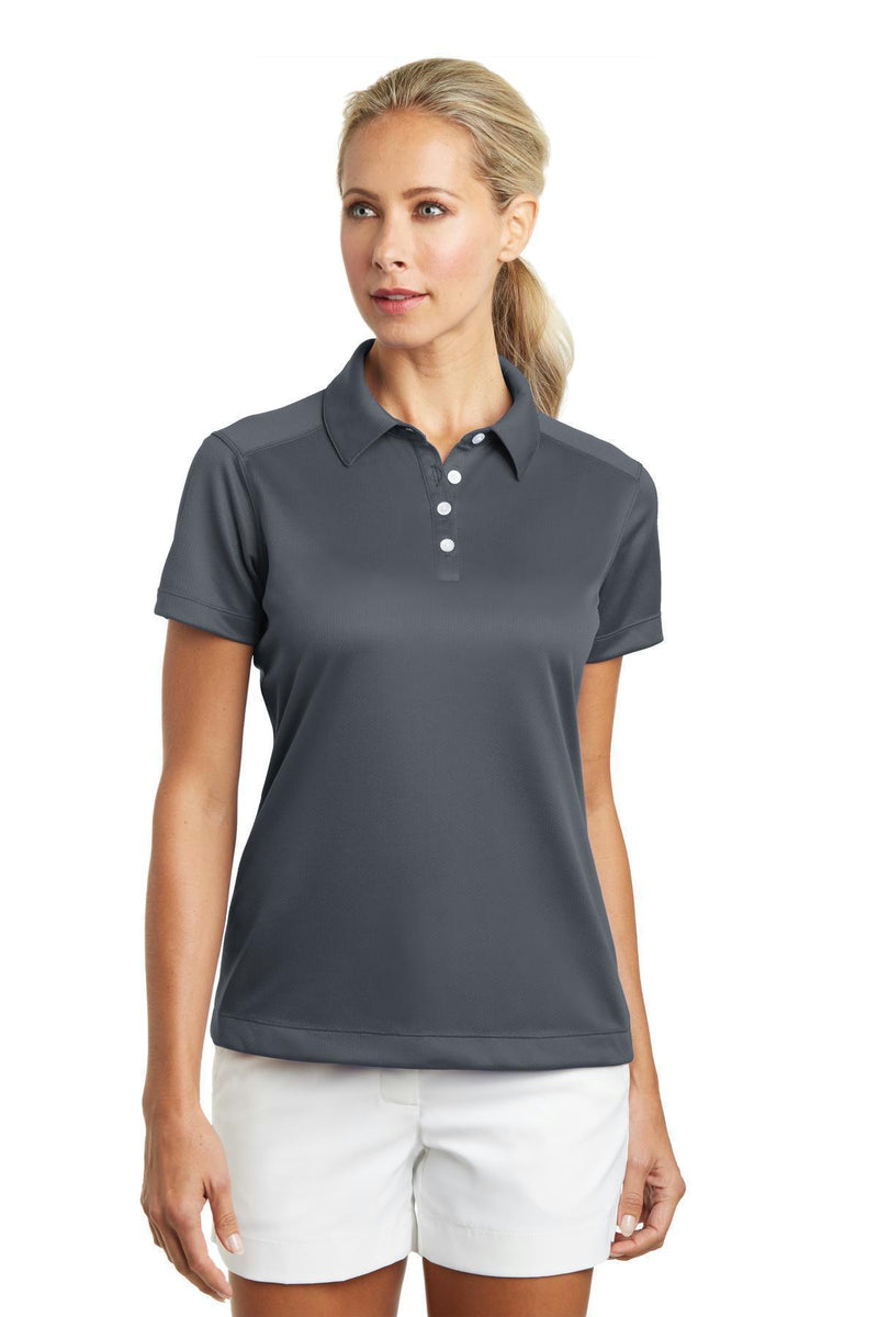 Ladies Nike Golf - Ladies Dri-FIT Pebble Texture Polo. 354064 Nike