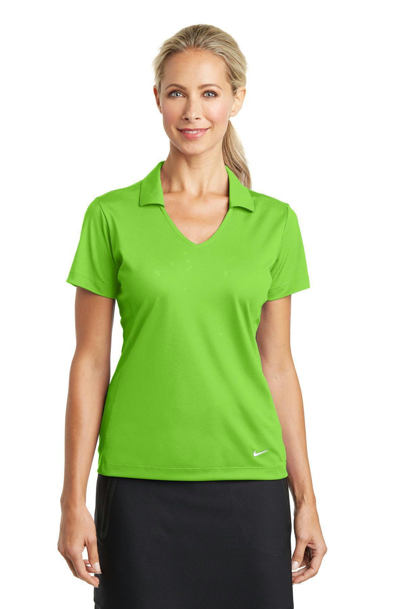 Ladies Nike Golf Ladies Dri-FIT Vertical MeshPolo. 637165 Nike