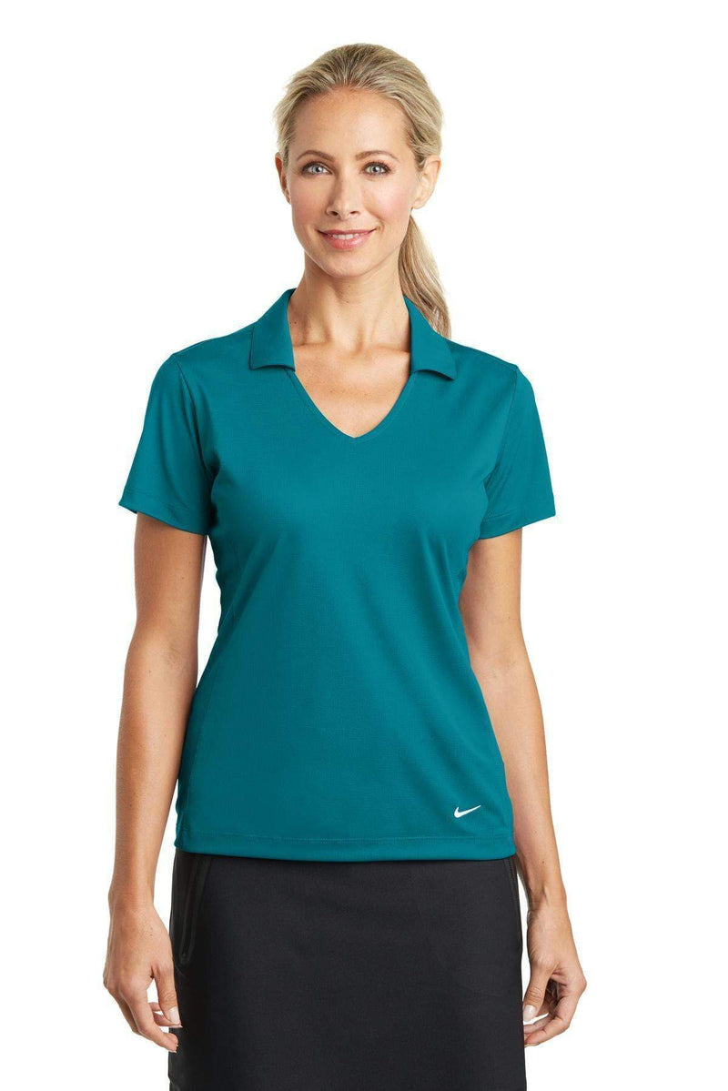 Ladies Nike Golf Ladies Dri-FIT Vertical MeshPolo. 637165 Nike