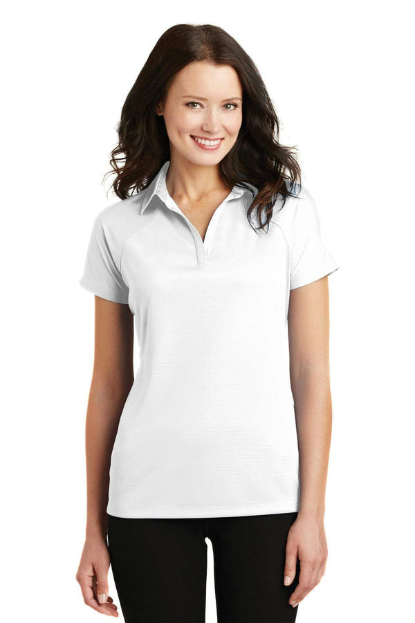 Ladies Port Authority Ladies Crossover Raglan Polo. L575 Port Authority