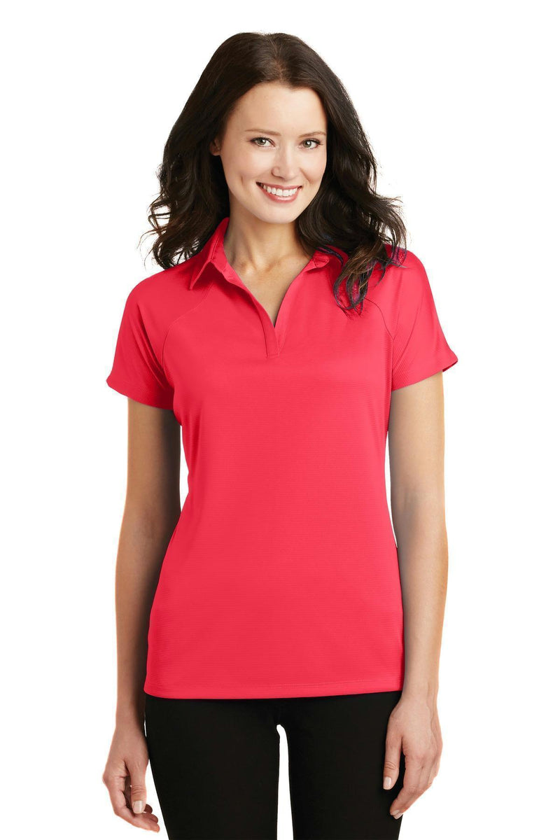 Ladies Port Authority Ladies Crossover Raglan Polo. L575 Port Authority