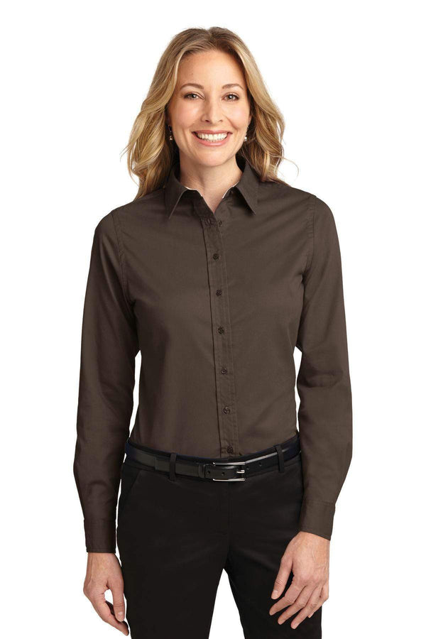 Ladies Port Authority Ladies Long Sleeve Easy Care Shirt.  L608 Port Authority