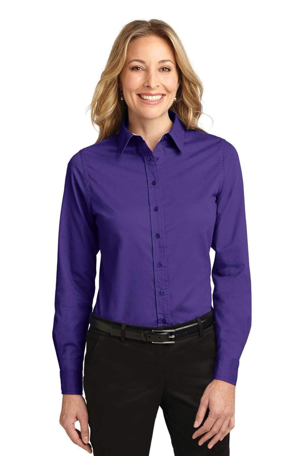 Ladies Port Authority Ladies Long Sleeve Easy Care Shirt.  L608 Port Authority