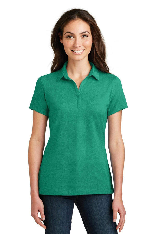 Ladies Port Authority Ladies Meridian Cotton BlendPolo. L577 Port Authority
