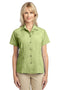 Ladies Port Authority Ladies Patterned Easy Care Camp Shirt. L536 Port Authority