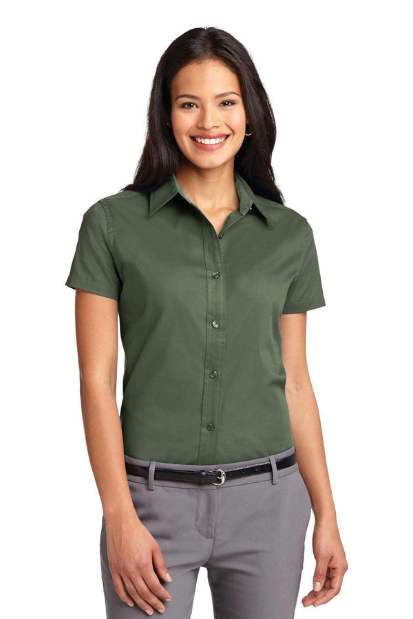 Ladies Port Authority Ladies Short Sleeve Easy Care  Shirt.  L508 Port Authority