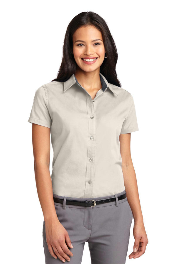Ladies Port Authority Ladies Short Sleeve Easy Care  Shirt.  L508 Port Authority