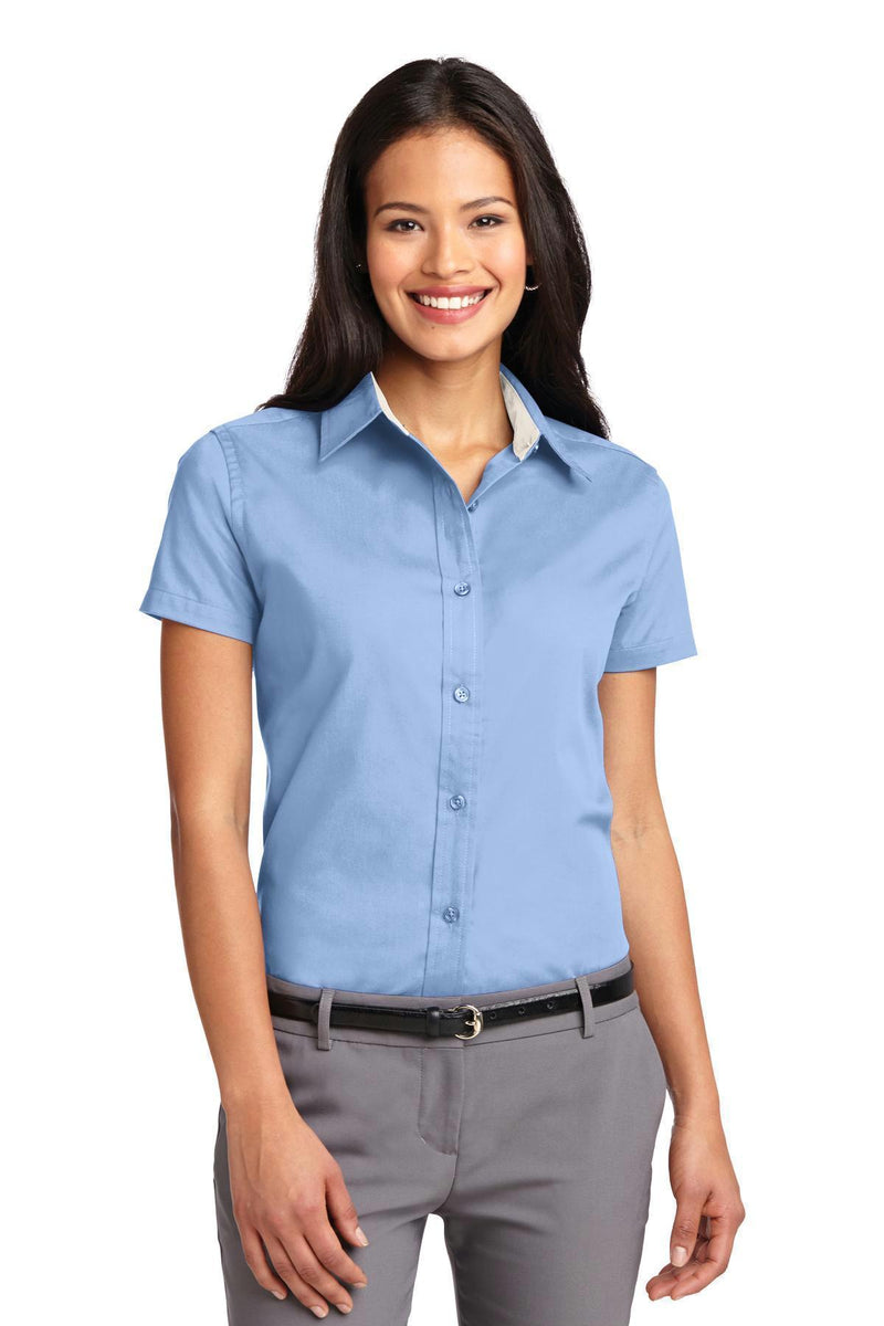 Ladies Port Authority Ladies Short Sleeve Easy Care  Shirt.  L508 Port Authority