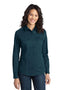 Ladies Port Authority Ladies Stain-Release Roll Sleeve Twill Shirt. L649 Port Authority